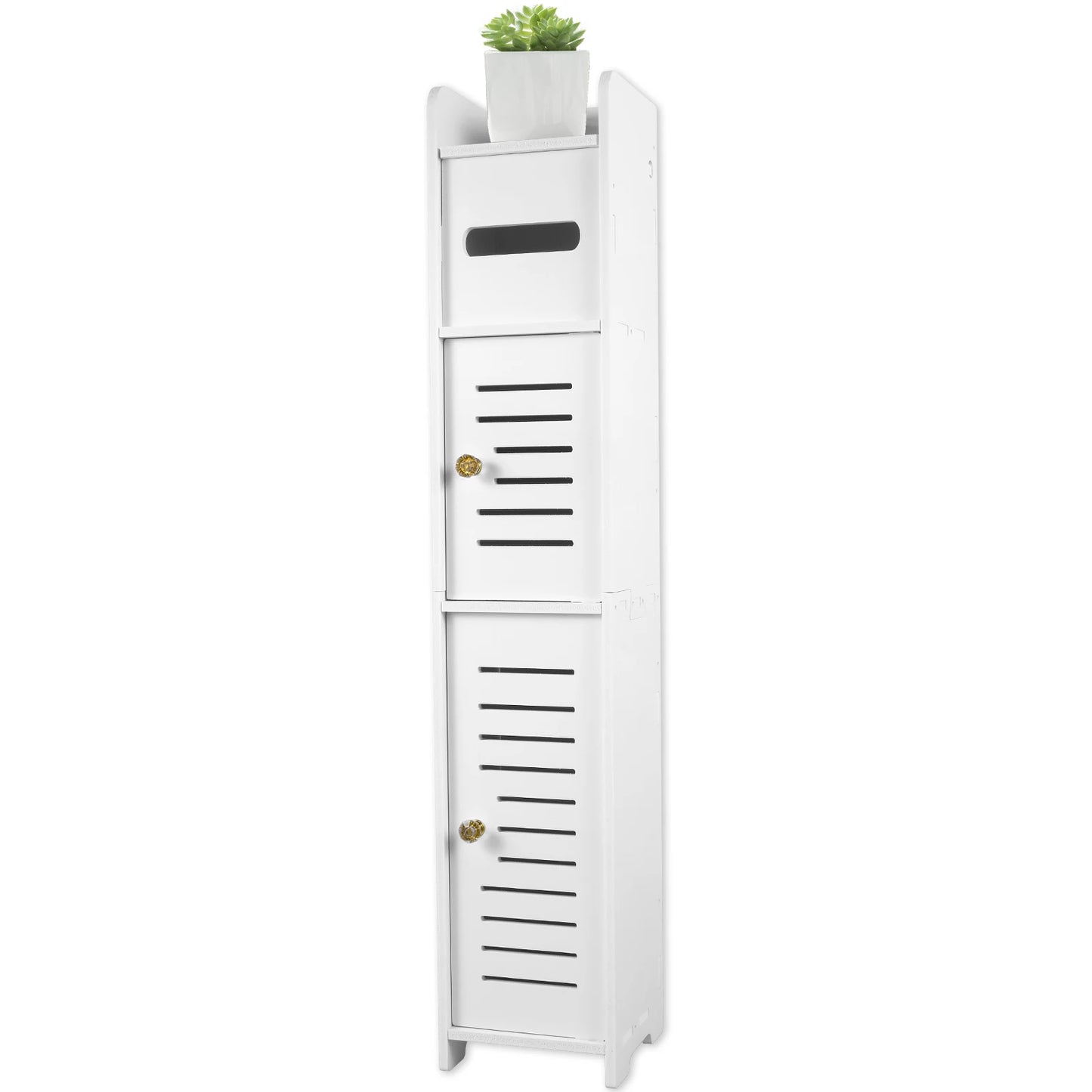 3-tier bathroom storage cabinet