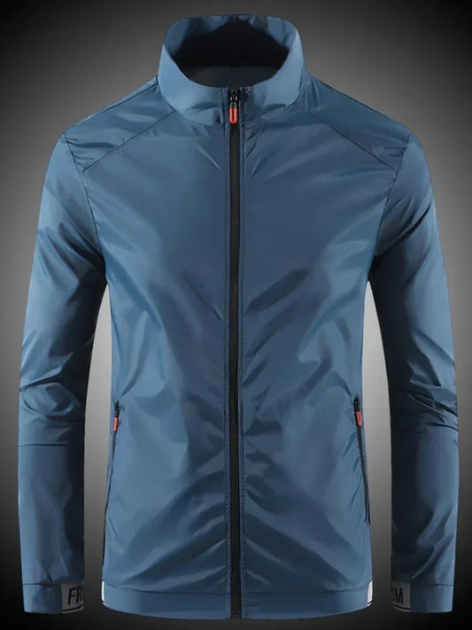 Men's Sun Protection Coats Waterproof Breathable Sports Jacket